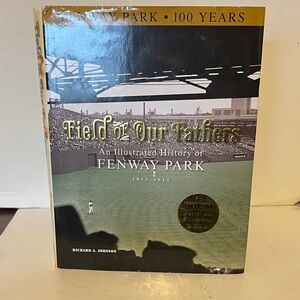 Triumph green and gold Fenway Park Illustrated History Book